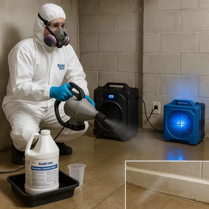 Sanitization and Odor Removal process in Addison, IL
